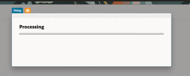 how to remove the extra spaces in the dialog to show the progress bar ...