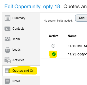 how to get active quote details using REST API from fusion sales ...
