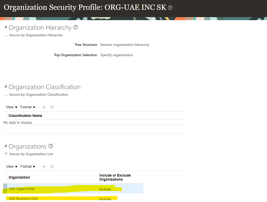 Security Role — Cloud Customer Connect