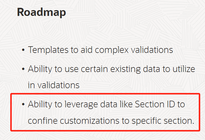 talent profile roadmap clarification — Cloud Customer Connect