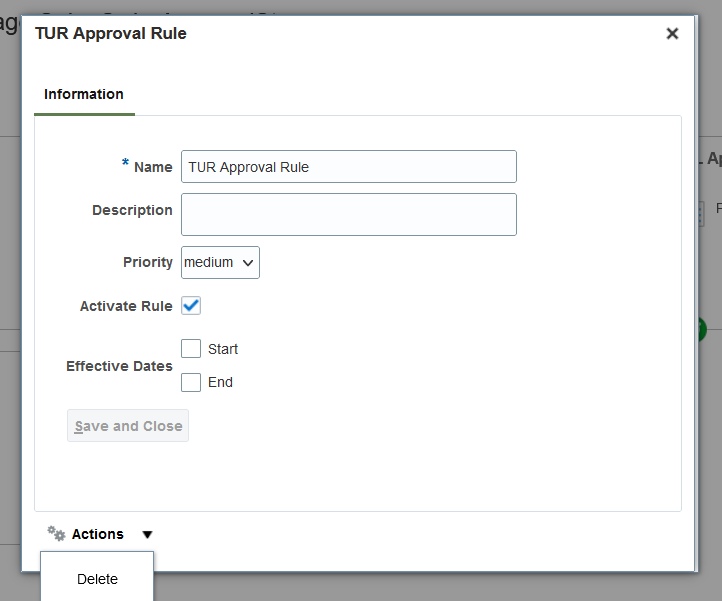 Can Not Edit Order Approval Rule When Use EFF — Cloud Customer Connect