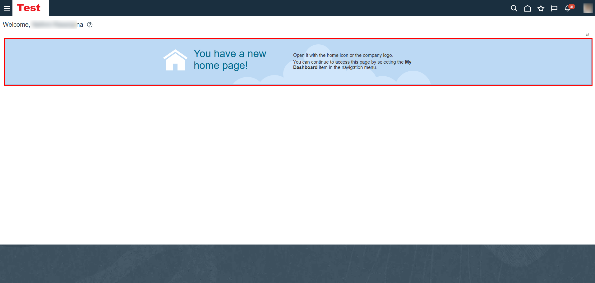 Fkd Connection How to removing the Welcome Page — Cloud Customer Connect