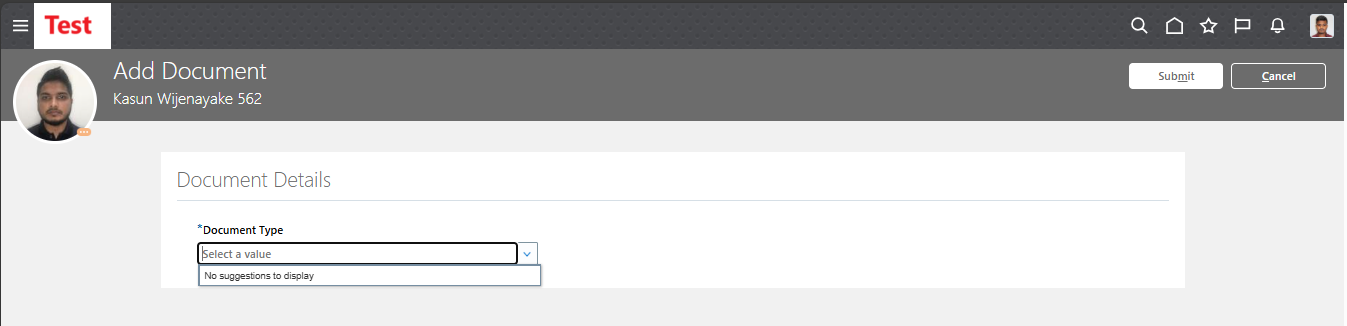 Document Records LOV Not Appearing in Dropdown for Custom Role — Cloud ...