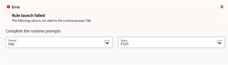 ODR failed with an error — Cloud Customer Connect