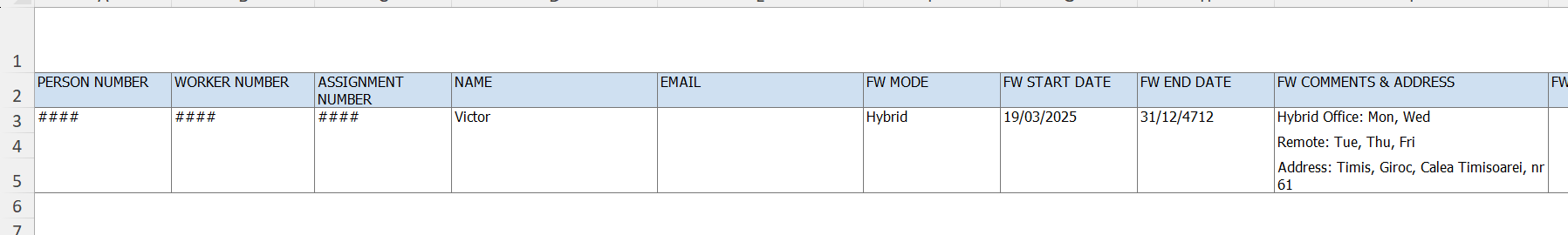 Comment Column is splitting into multiple rows in Excel output — Cloud ...