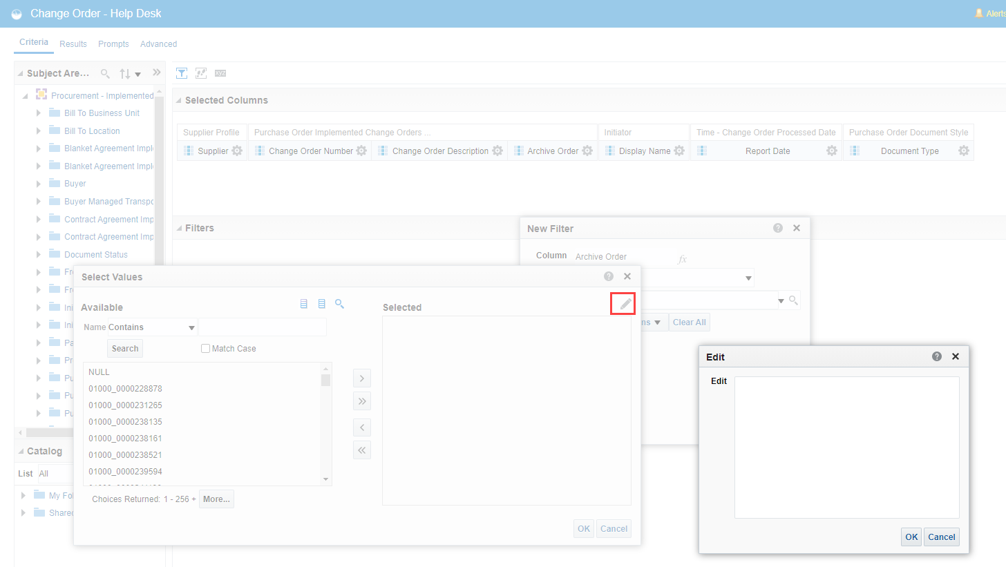 Is it possible to have manual input option with LOV menu? — Cloud ...