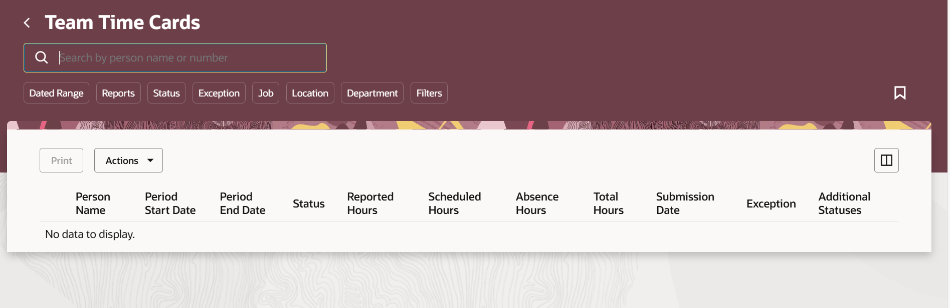 My Team employee data is not fetching after Redwood enabling against ...