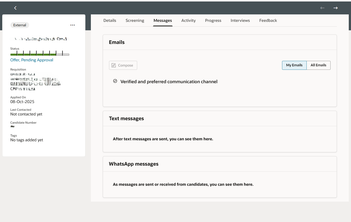 Message Studio Ability to hide Messages tab based on role in Visual Builder studio ...