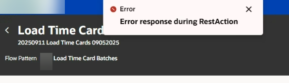 Receiving Error Response during RestAction Error on Redwood Load Time ...