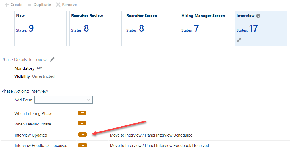 Interview Fast Calculation Fast Formula for Interview updated event in the CSP is not working ...
