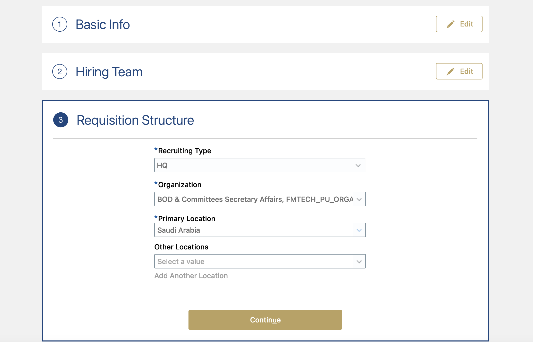 How to add city field in the job requisition? — Cloud Customer Connect