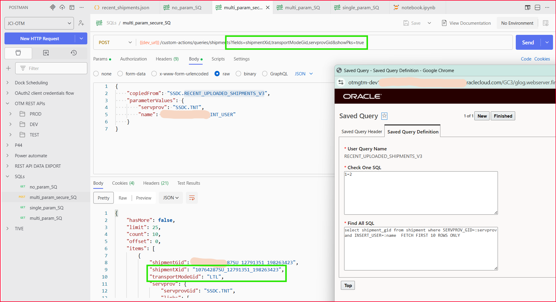 Clarification on working of Parameterized Saved Queries — Cloud ...