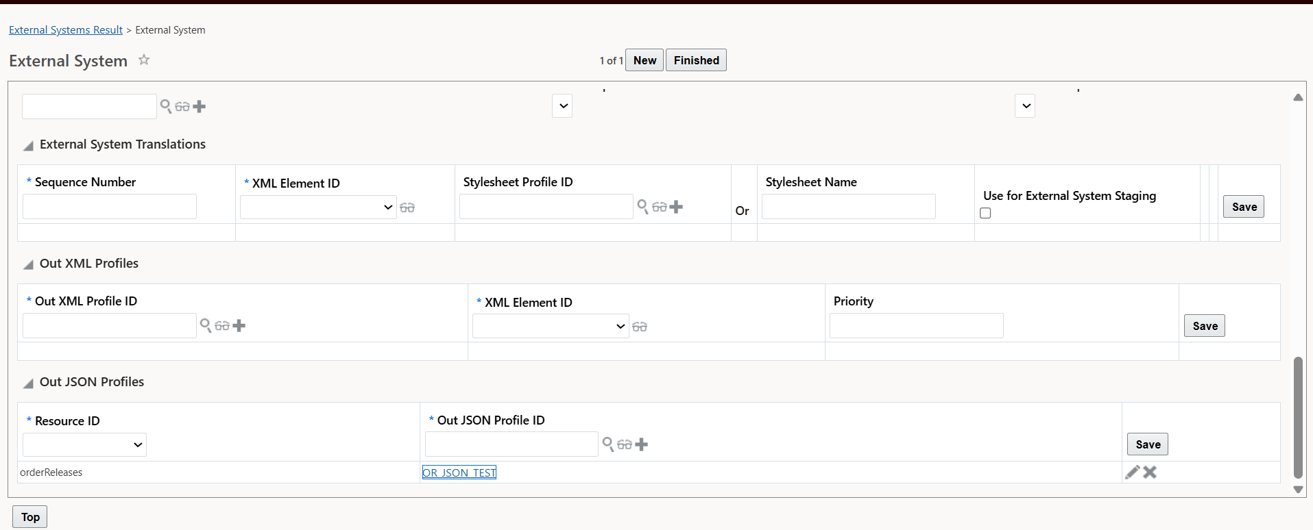 Not able to send JSON outbound — Cloud Customer Connect