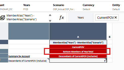 How would you create a merged header with 1 single column? — Cloud ...