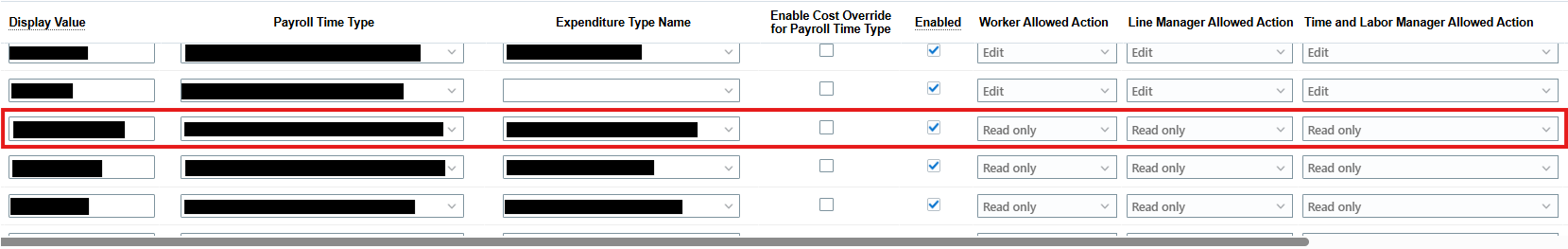 Time Entry Guidelines Example Time Entry Layout Components: How to set a Time Type to be editable for ...