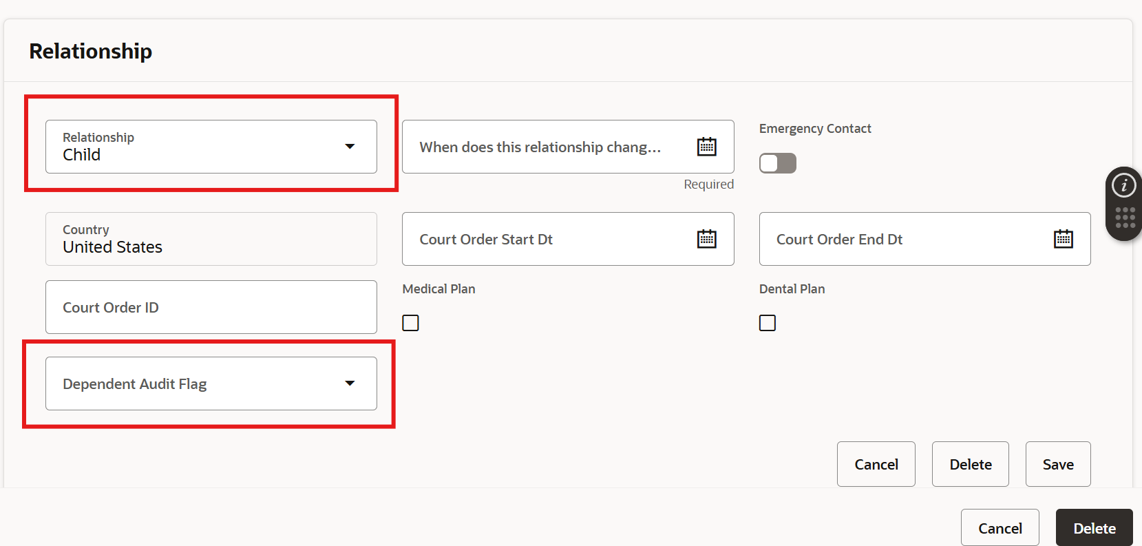 Unable to default DFF field in edit contact page — Cloud Customer Connect