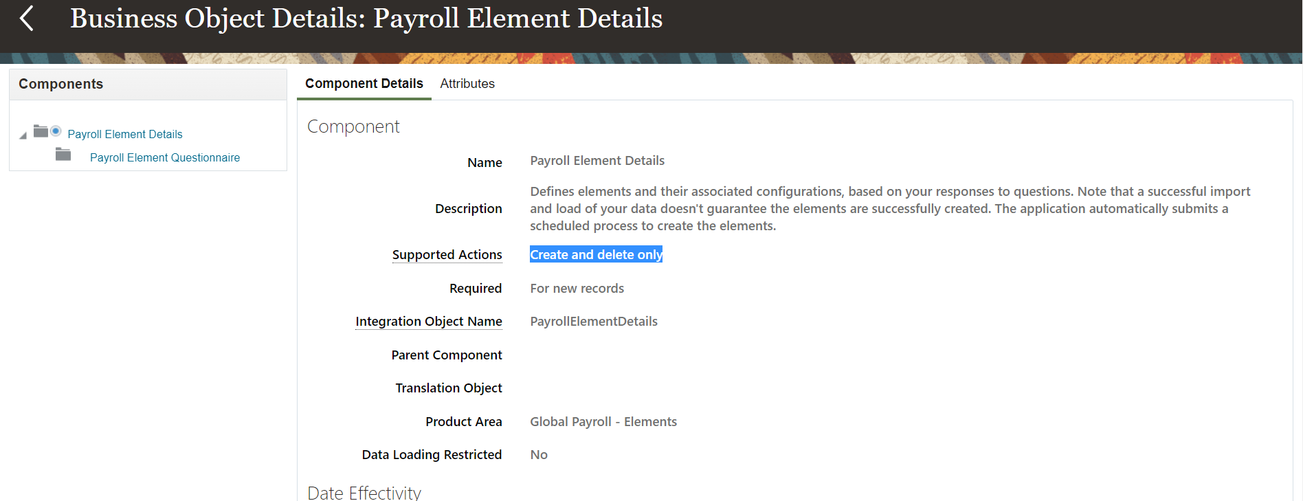 Have anyone tried to update Element Reporting Name using HDL — Cloud ...