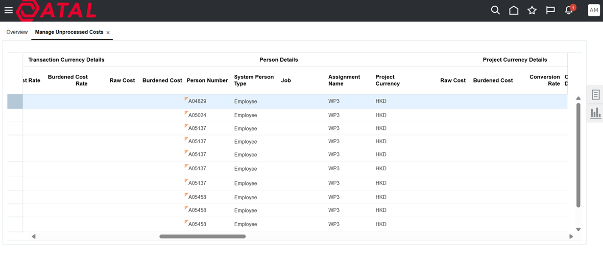 Unprocessed Transaction How to show person name in the approval report for the Unprocessed ...