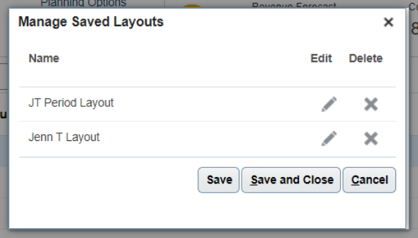Select A Sutable Line Layout No option to select a default Forecast line Layout — Cloud Customer Connect