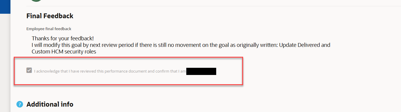 ADMIN Mass Completion of Performance Documents — Cloud Customer Connect