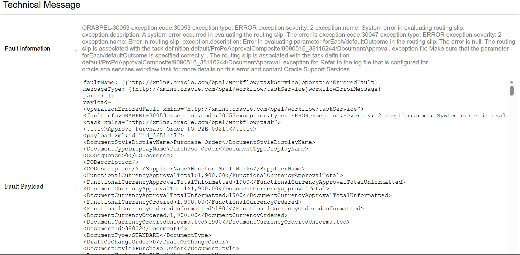 Getting routing slip error when a DocumentApproval Stage is set to ...