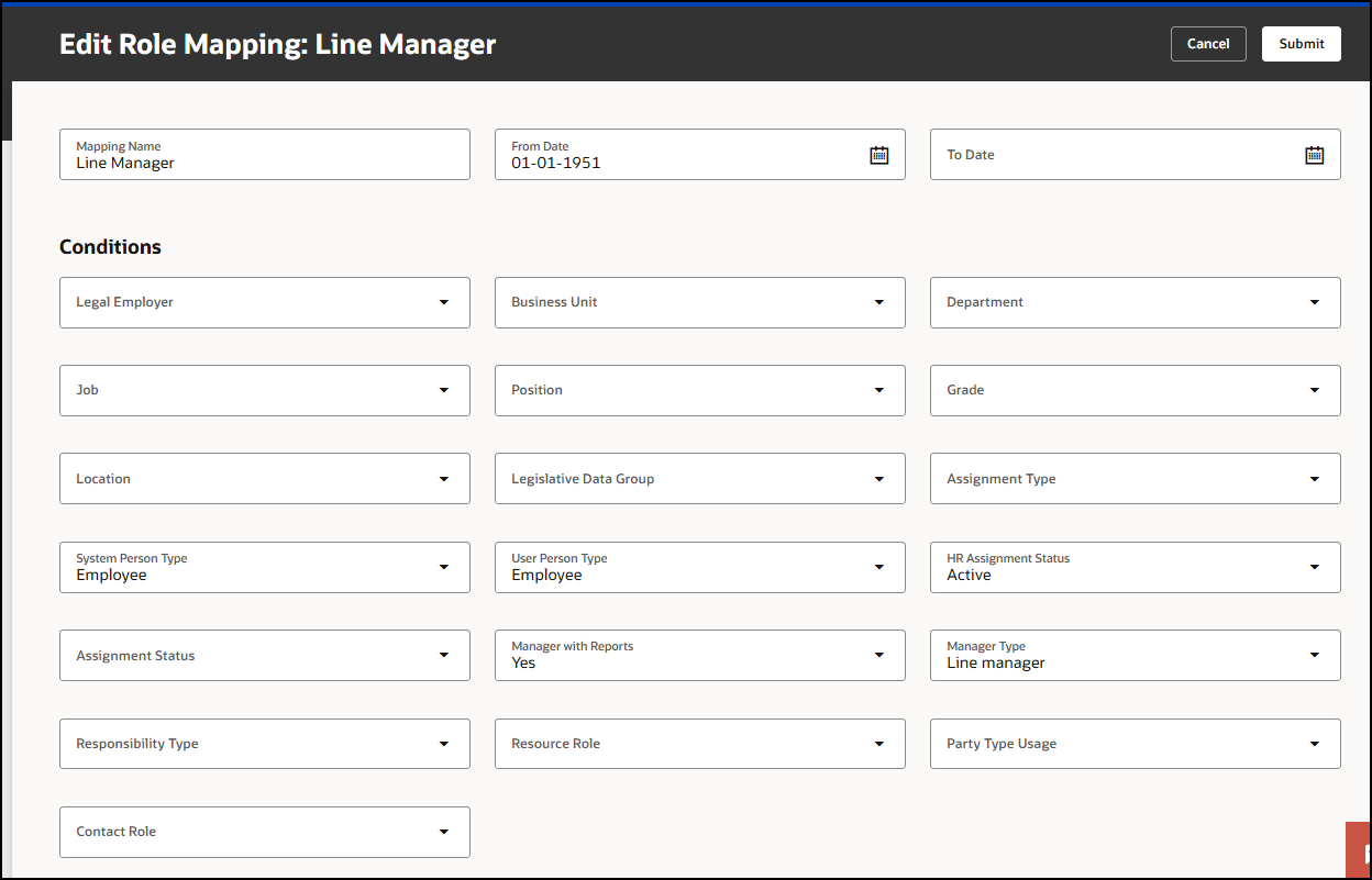 Line Manager Role Auto Provisioning Exclude Manager Based on Job Code ...