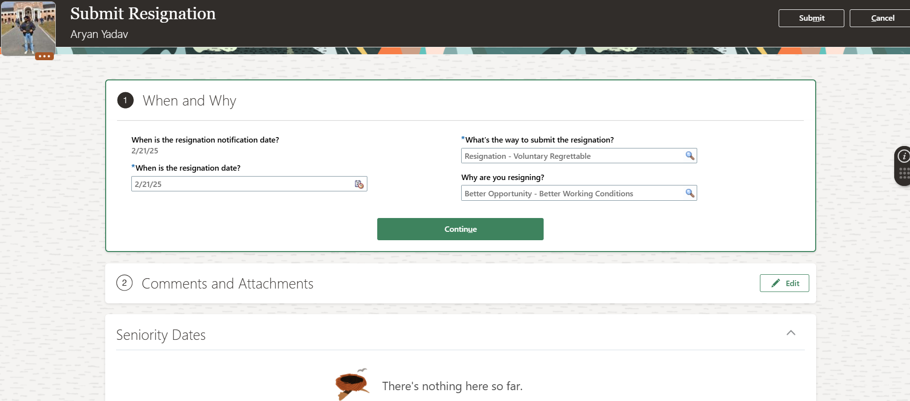 Resignation Code How to fetch Resignation details, which include Resignation reason ...