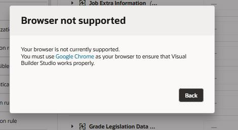 VB Studio not supported in Microsoft Edge? — Cloud Customer Connect