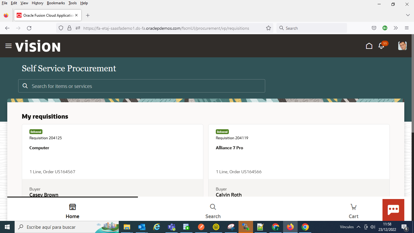 Roadmap for more VB screens in FA — Cloud Customer Connect