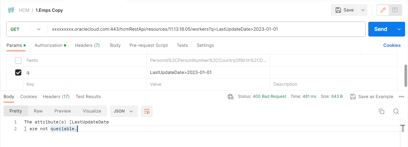 we need another method : How to filter LastUpdateDate in Api workers ...