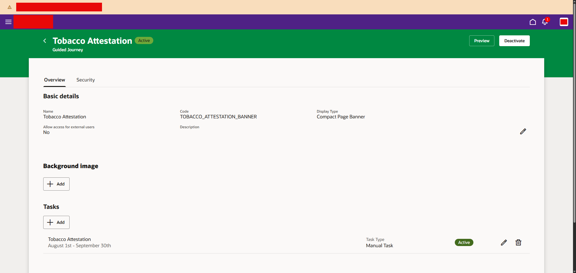 How to selectively choose who can see a pageLevelJourneyCode banner, and  when they see it? — Cloud Customer Connect