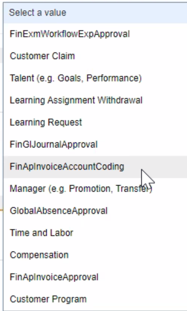 Approval Delegation Missing Category — Cloud Customer Connect