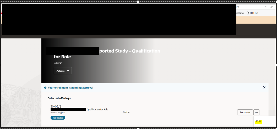 Redwood Approve Learning Request Workflow - Learner and Manager unable ...