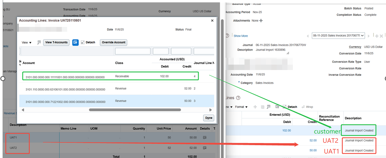 How to generate journal line descriptions based on transaction line ...