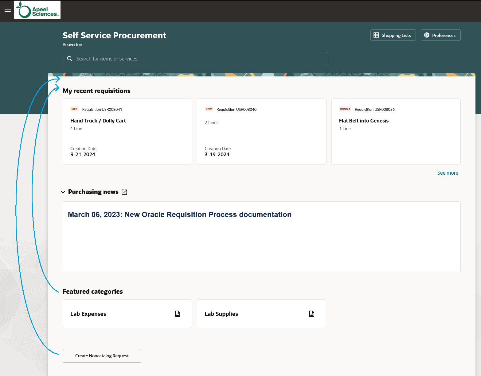 Personalize Layout for Responsive Self Service Landing Page — Cloud ...