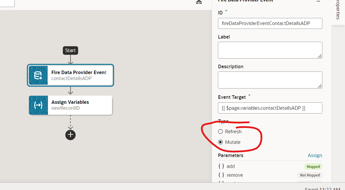 What is the difference between mutate and refresh in fire data provider ...