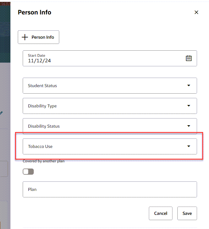 Redwood- Cloud Benefits show or hide Person Info fields — Cloud ...