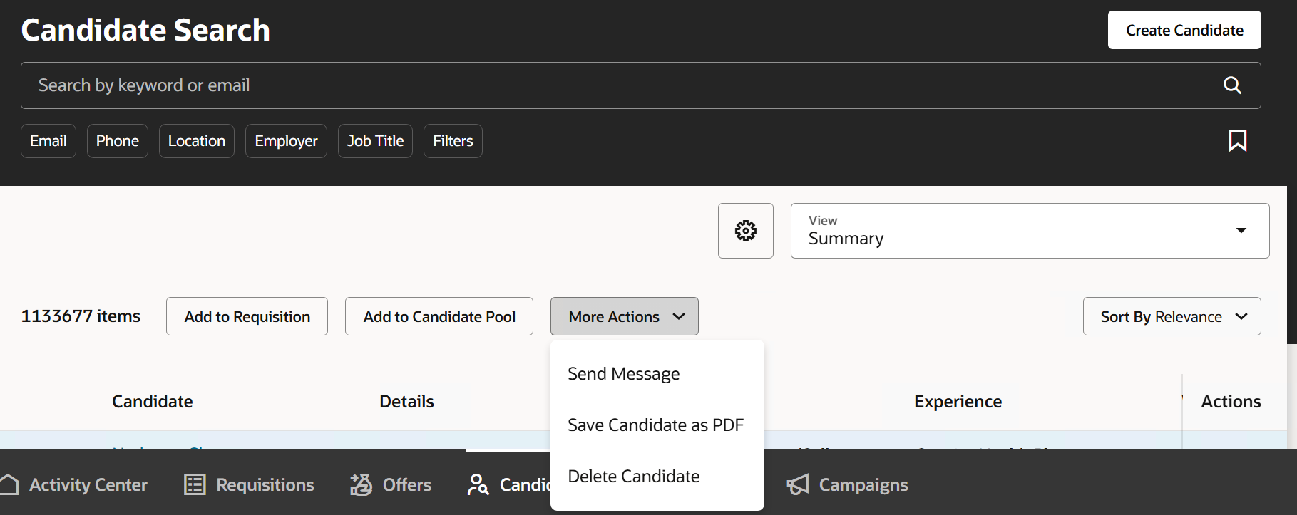 Redwood Candidate Search: Missing Add Interaction and Add Label — Cloud ...