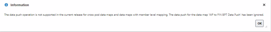 New Data Map Functionality is erroring out because member mappings not ...