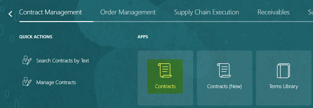 How to hide classic Contracts tile? — Cloud Customer Connect