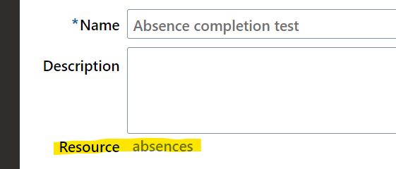 Configure custom resource alert for absence management — Cloud Customer ...