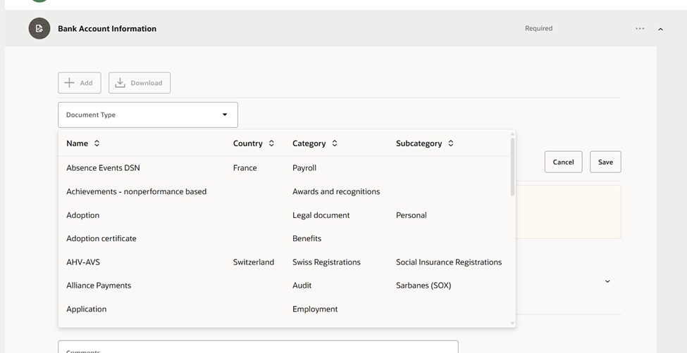 Embedded Application Task Document Records show all documents after ...