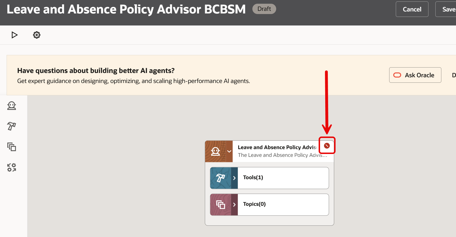 Unable to add documentation to delivered agents — Cloud Customer Connect