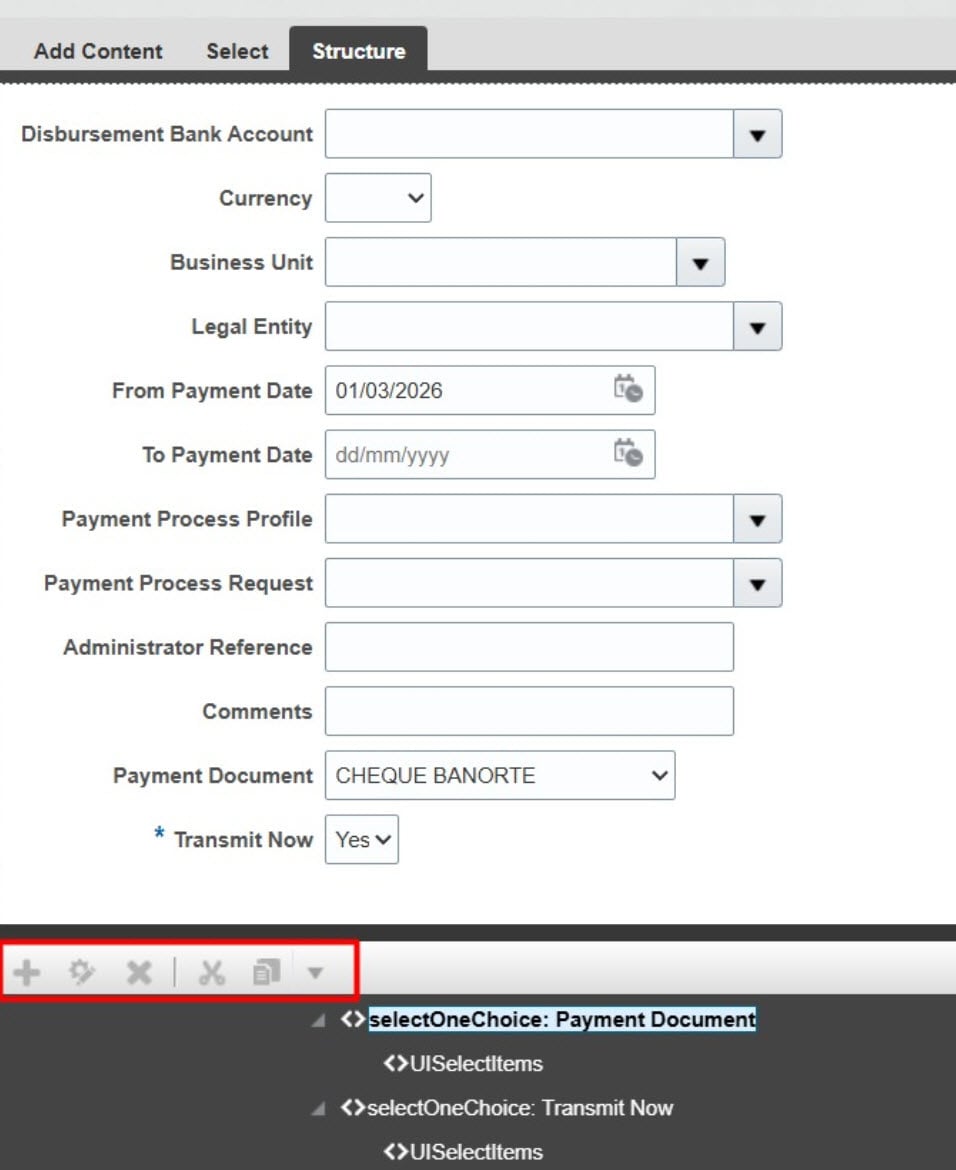 Make Payment Document in Create Electronic Payment Files a Mandatory ...