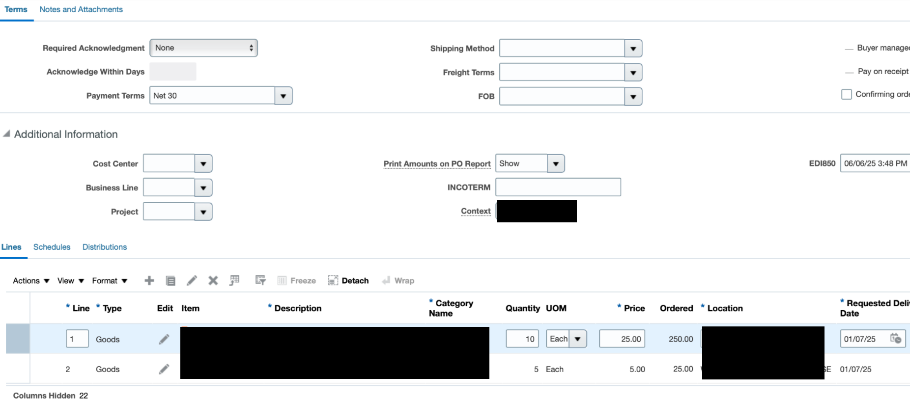 Net Inspect Asn Module Not Found ASN manual Line numbers not matching with PO Lines — Cloud Customer Connect