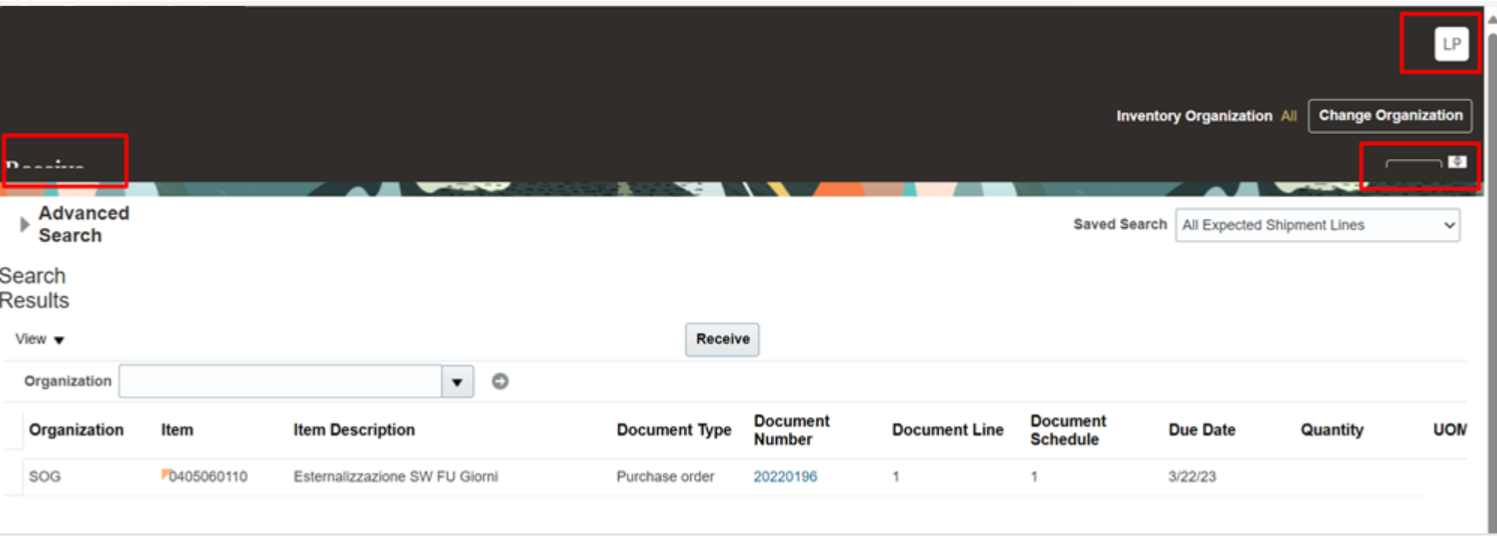receive expected shipments page not loaded correctly — Cloud Customer ...