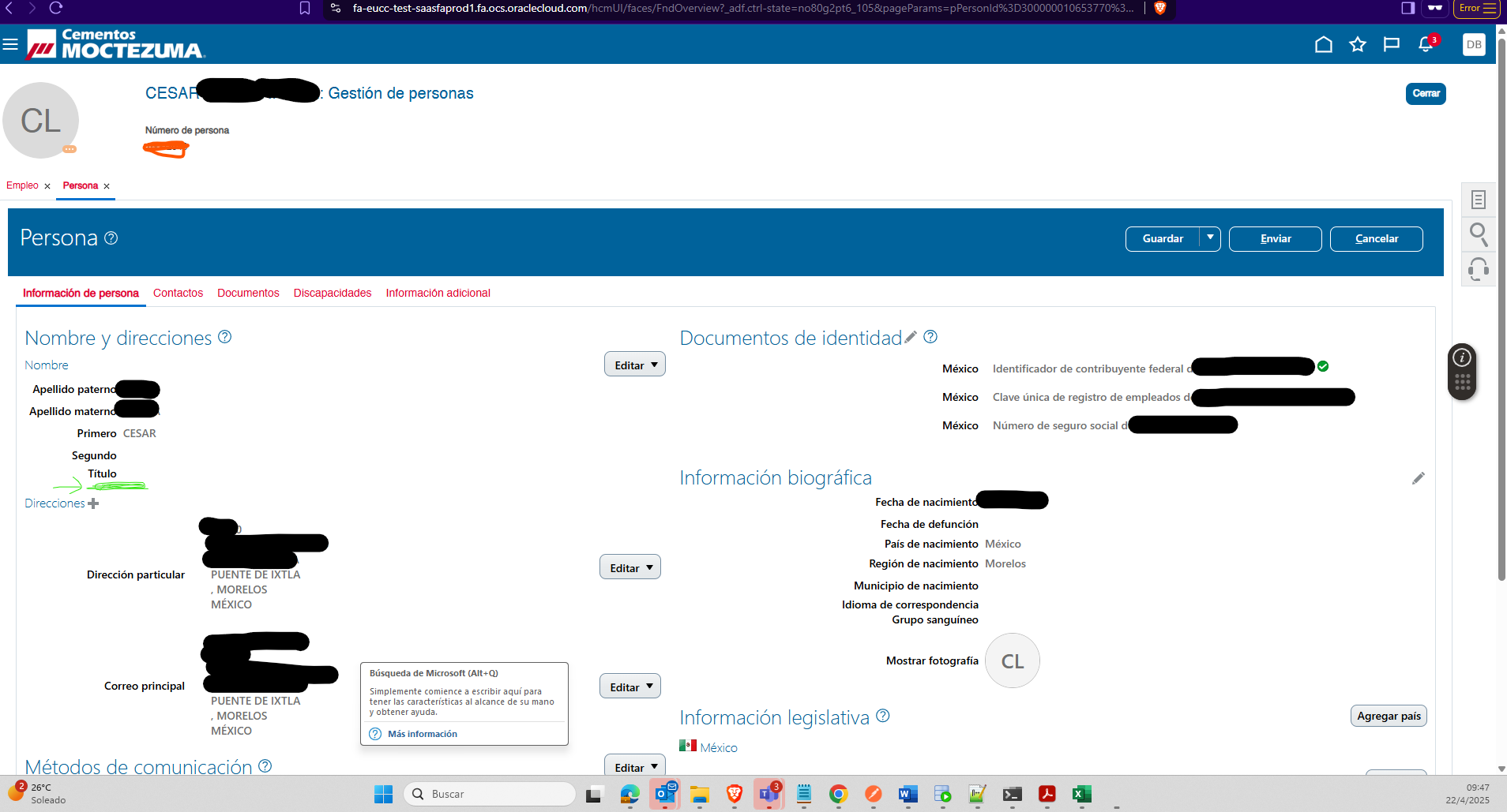 How to add flex fields in the people management module — Cloud Customer ...
