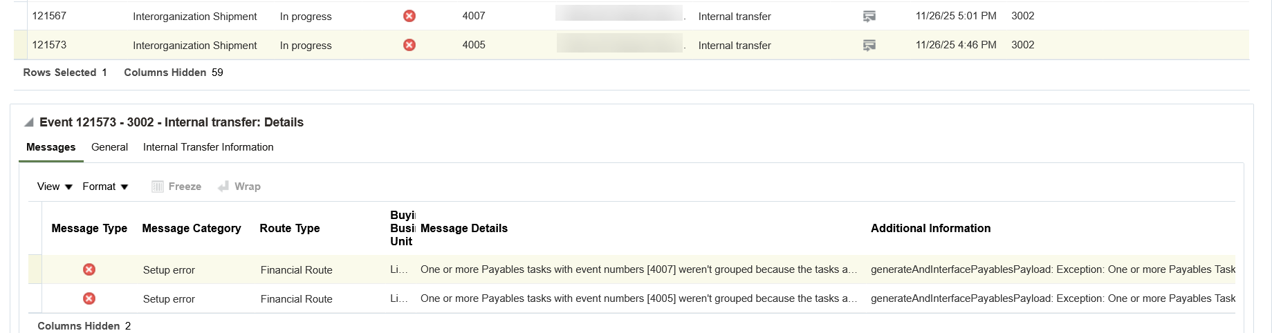 Issue with Payables Auto Invoice import for SCFO Flow — Cloud Customer ...