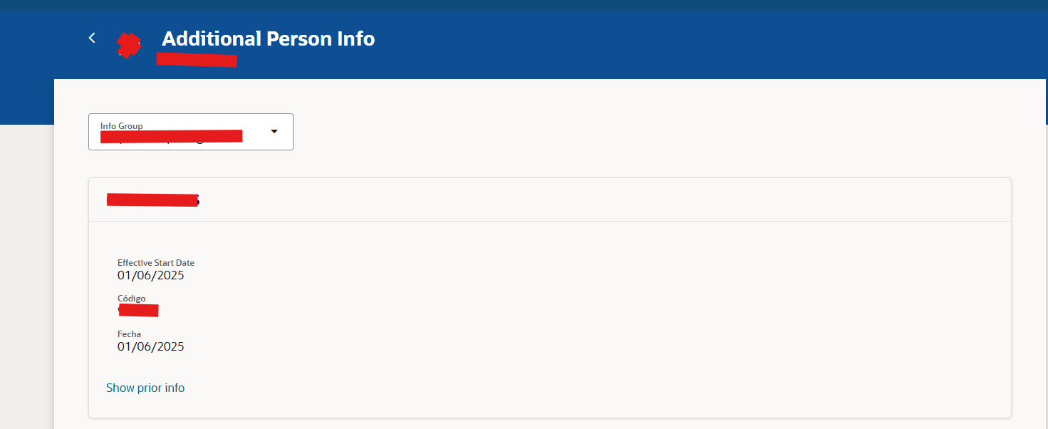 how to enable edit option in Additional person info hcm — Cloud ...