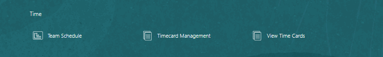 What privilege's gives access to Redwood Team Time Card page — Cloud ...